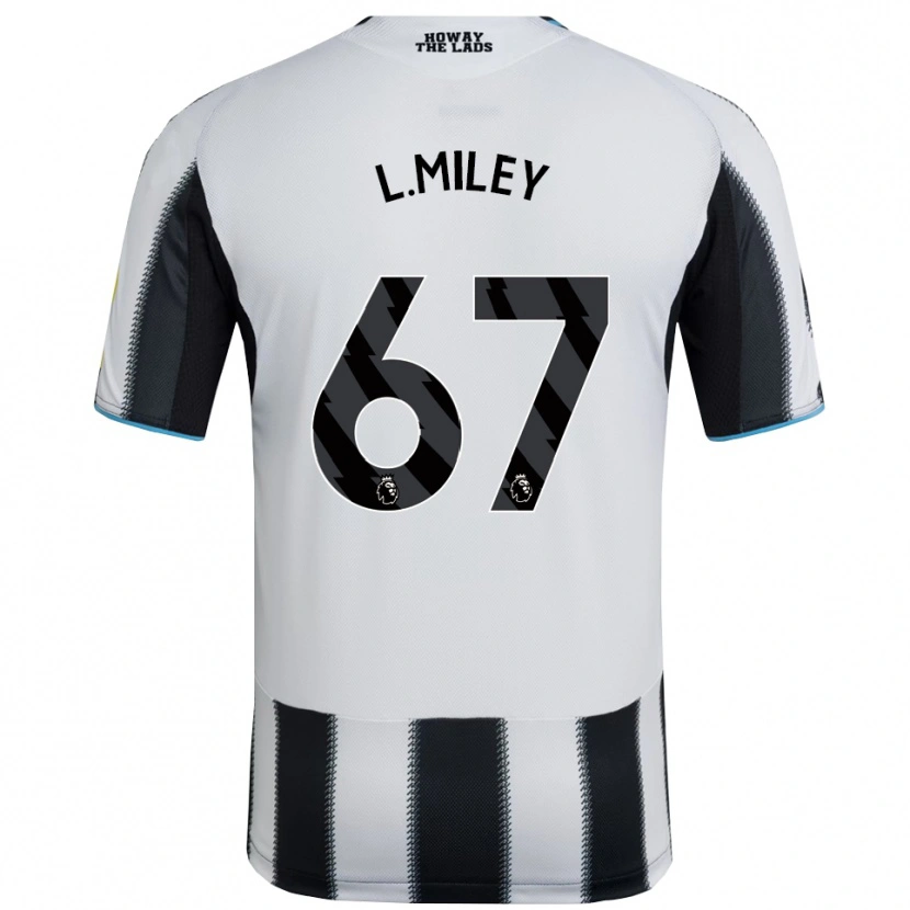 Danxen Women Lewis Miley #67 Black White Home Jersey 2025/26 T-Shirt