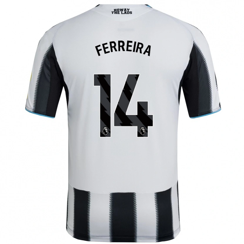 Danxen Women Matheos Ferreira #14 Black White Home Jersey 2025/26 T-Shirt