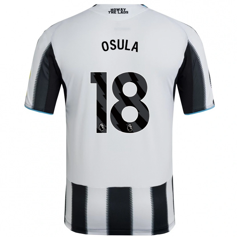 Danxen Women William Osula #18 Black White Home Jersey 2025/26 T-Shirt