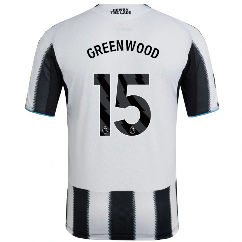 Danxen Women Hannah Greenwood #15 Black White Home Jersey 2025/26 T-Shirt