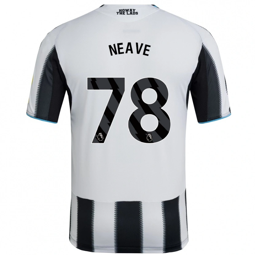 Danxen Women Sean Neave #78 Black White Home Jersey 2025/26 T-Shirt