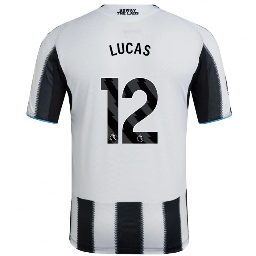 Danxen Women Kayden Lucas #12 Black White Home Jersey 2025/26 T-Shirt