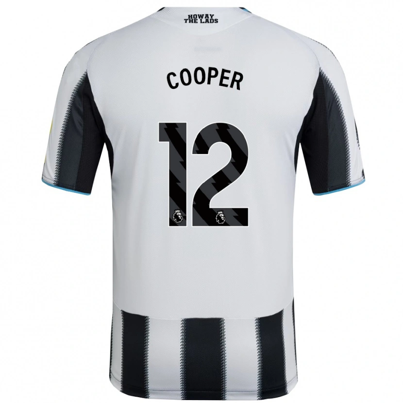 Danxen Women Deanna Cooper #12 Black White Home Jersey 2025/26 T-Shirt