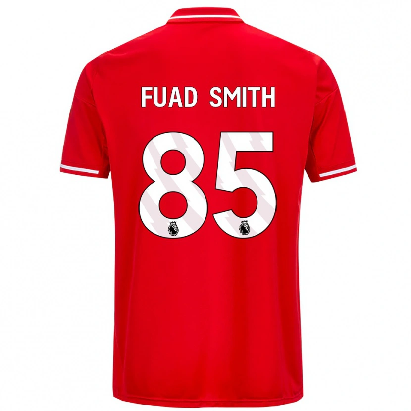 Danxen Women Fuad Smith #85 Red White Home Jersey 2025/26 T-Shirt