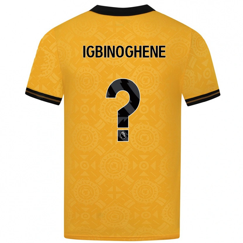 Danxen Women Testimony Igbinoghene #0 Yellow Black Home Jersey 2025/26 T-Shirt