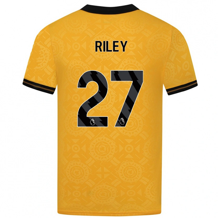 Danxen Women Lauren Riley #27 Yellow Black Home Jersey 2025/26 T-Shirt