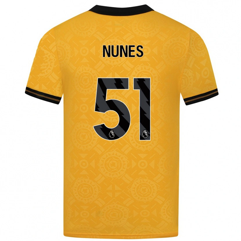 Danxen Women Grazi Nunes #51 Yellow Black Home Jersey 2025/26 T-Shirt