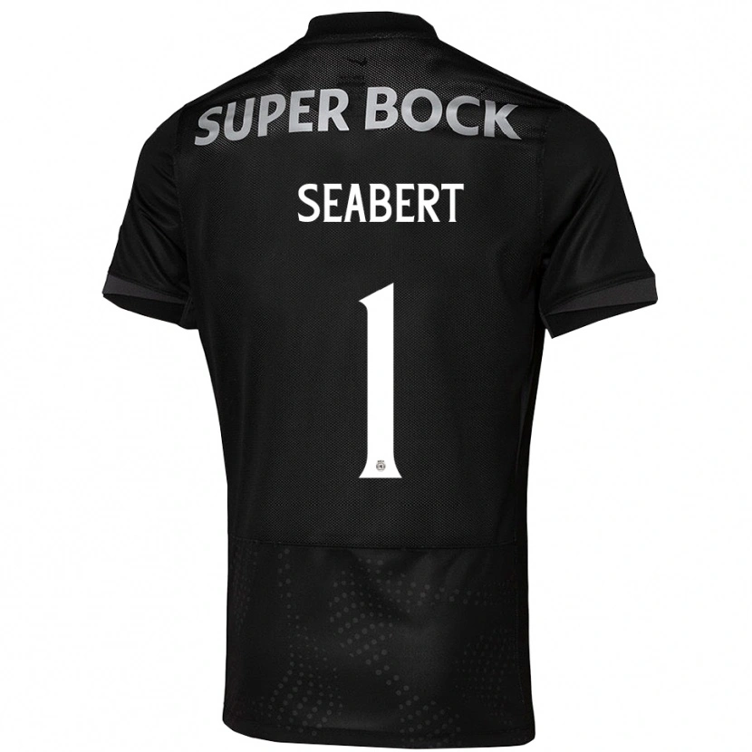 Danxen Women Hannah Grace Seabert #1 Black White Away Jersey 2025/26 T-Shirt