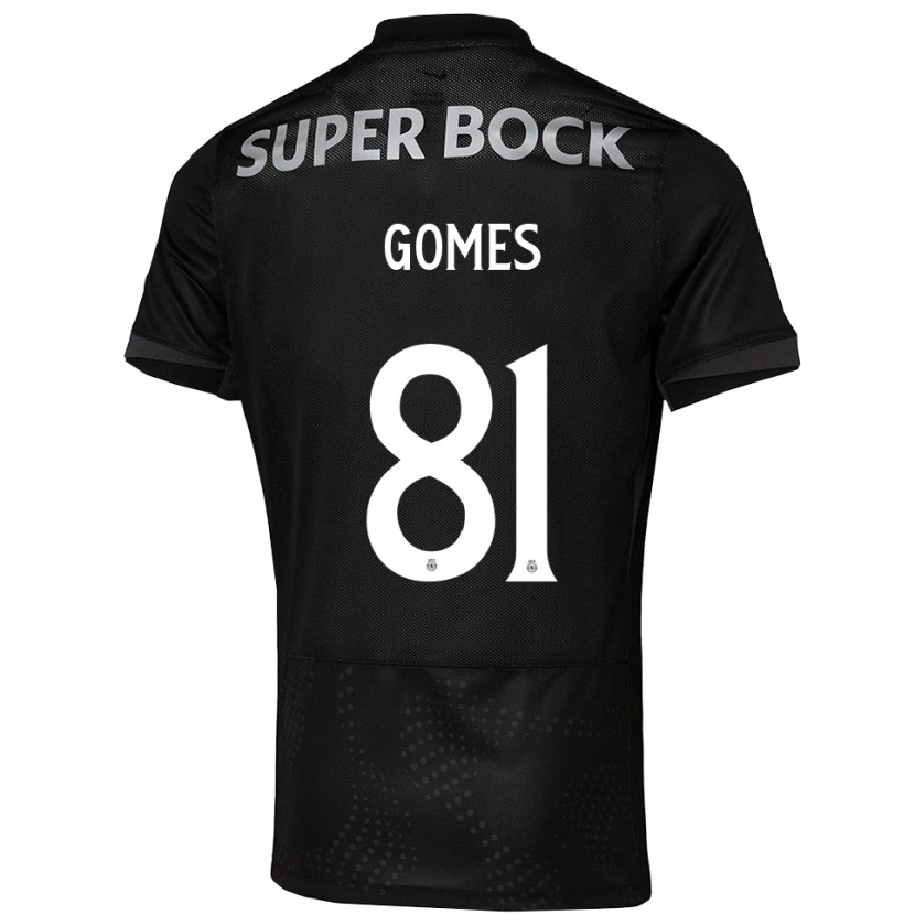 Danxen Women Salvador Gomes #81 Black White Away Jersey 2025/26 T-Shirt