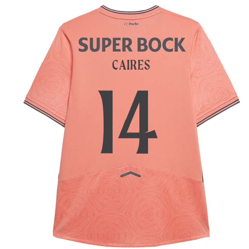 Danxen Women Tiago Caires #14 Pink Navy Away Jersey 2025/26 T-Shirt