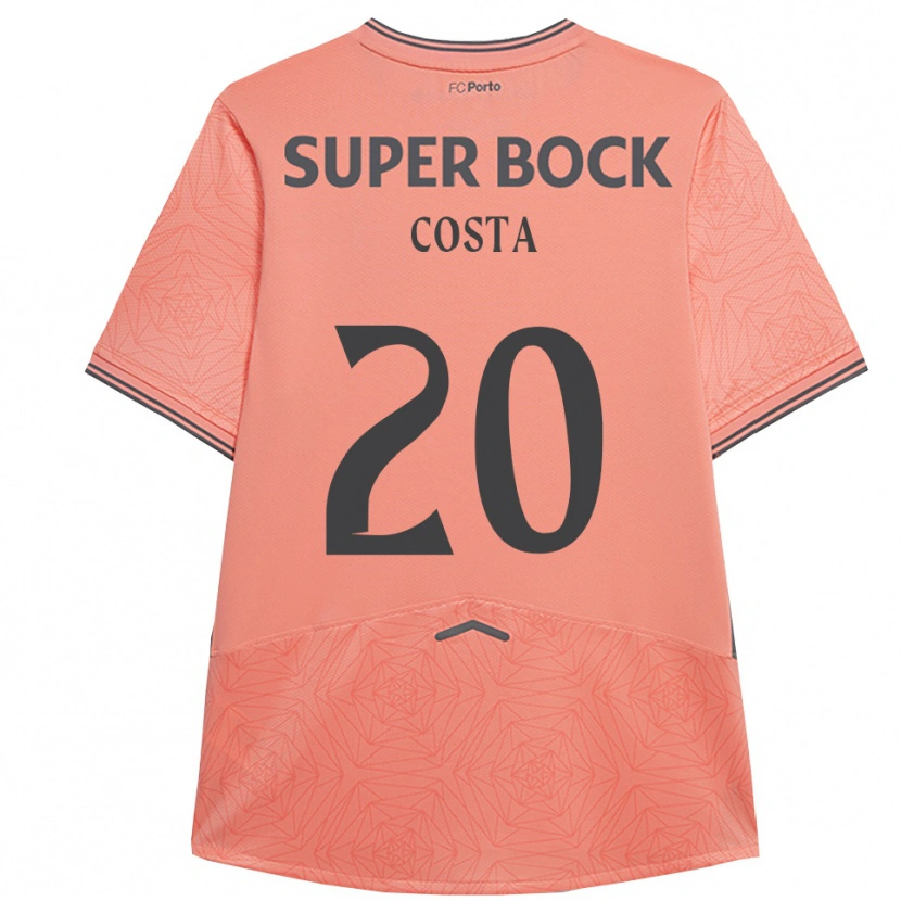 Danxen Women Alberto Costa #20 Pink Navy Away Jersey 2025/26 T-Shirt