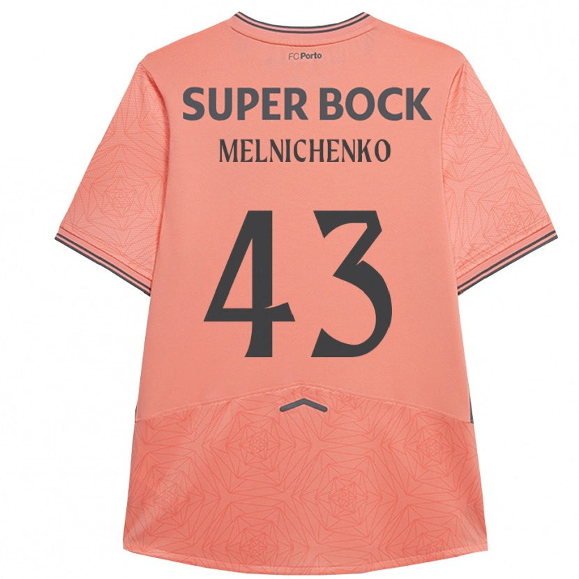 Danxen Women Trofim Melnichenko #43 Pink Navy Away Jersey 2025/26 T-Shirt