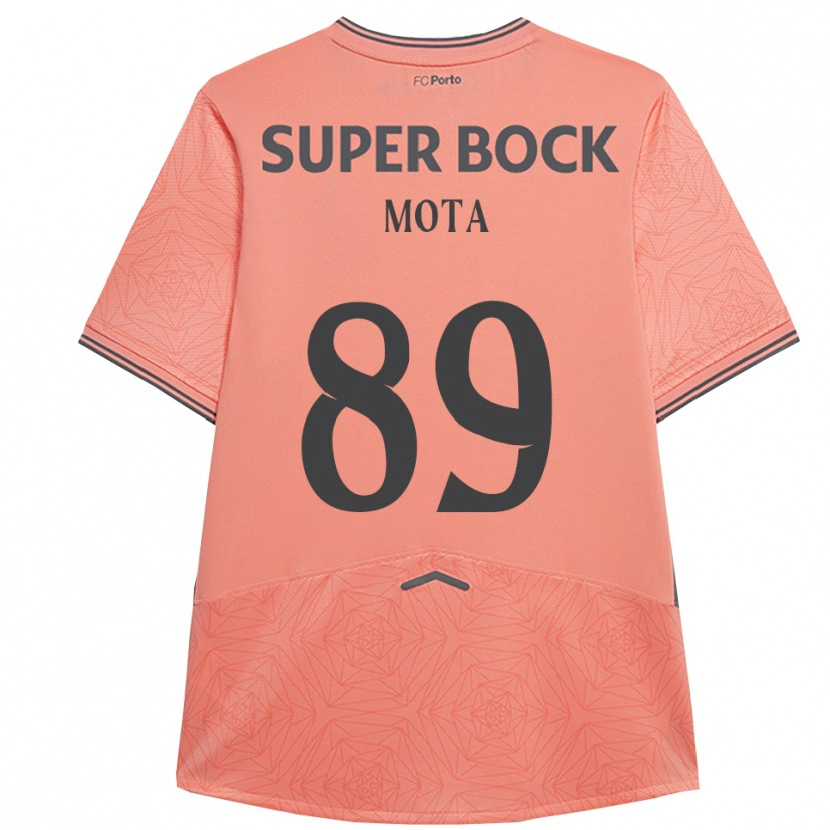 Danxen Women Luís Mota #89 Pink Navy Away Jersey 2025/26 T-Shirt