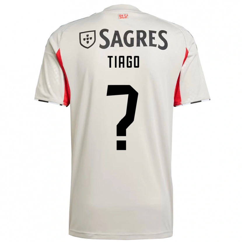 Danxen Women Tiago Ferreira #0 Off White Red Away Jersey 2025/26 T-Shirt