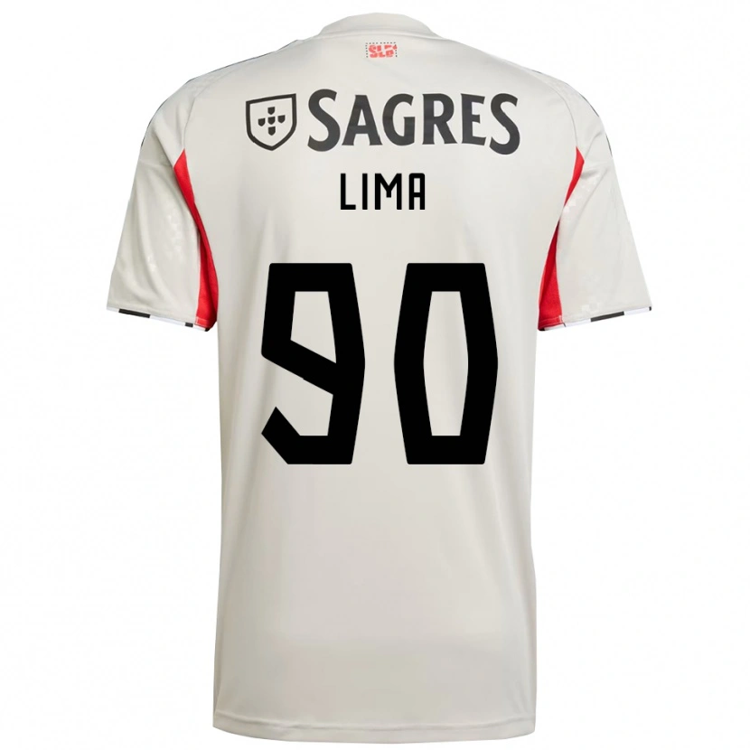 Danxen Women Ivan Lima #90 Off White Red Away Jersey 2025/26 T-Shirt