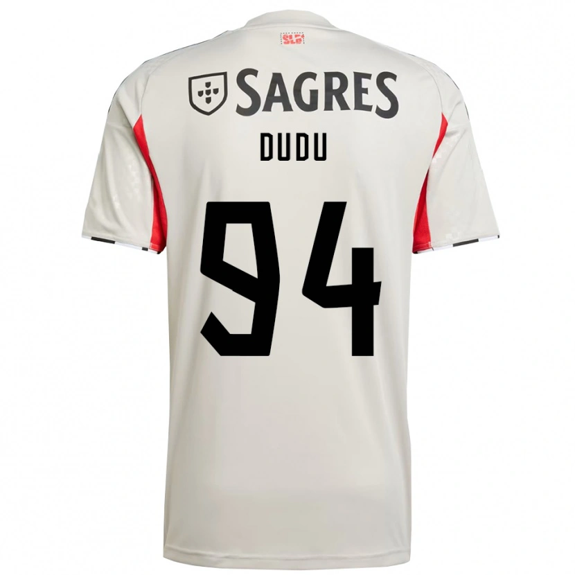 Danxen Women Dudu #94 Off White Red Away Jersey 2025/26 T-Shirt