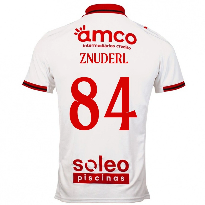 Danxen Women Tai Znuderl #84 White Red Away Jersey 2025/26 T-Shirt