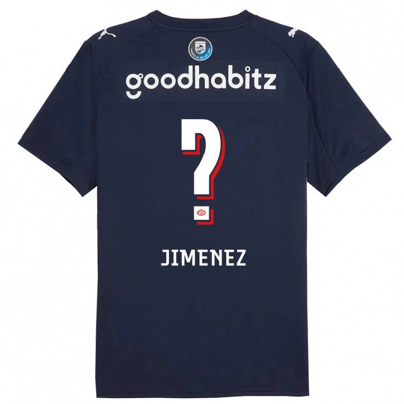 Danxen Women Mylian Jimenez #0 Navy White Away Jersey 2025/26 T-Shirt