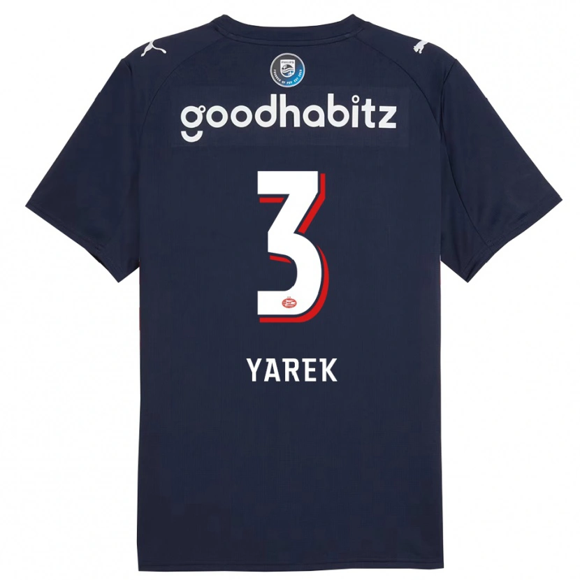 Danxen Women Yarek Gasiorowski #3 Navy White Away Jersey 2025/26 T-Shirt