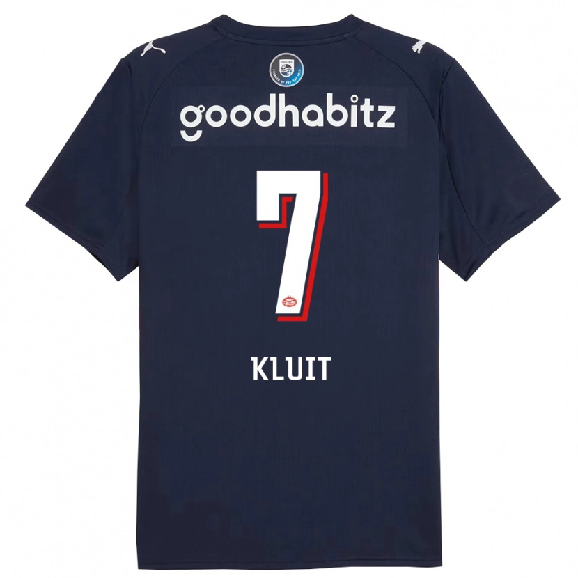 Danxen Women Fabio Kluit #7 Navy White Away Jersey 2025/26 T-Shirt