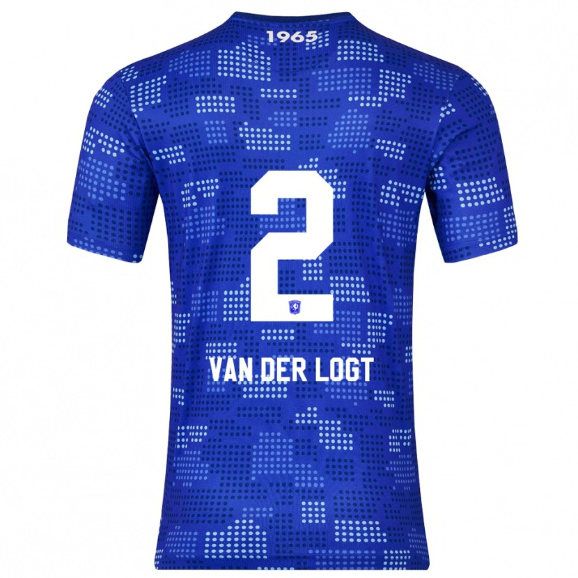 Danxen Women Jim Van Der Logt #2 Blue Sky Blue Away Jersey 2025/26 T-Shirt