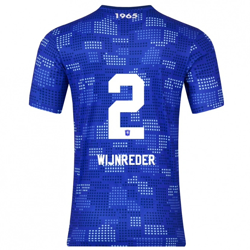 Danxen Women Jeppe Wijnreder #2 Blue Sky Blue Away Jersey 2025/26 T-Shirt