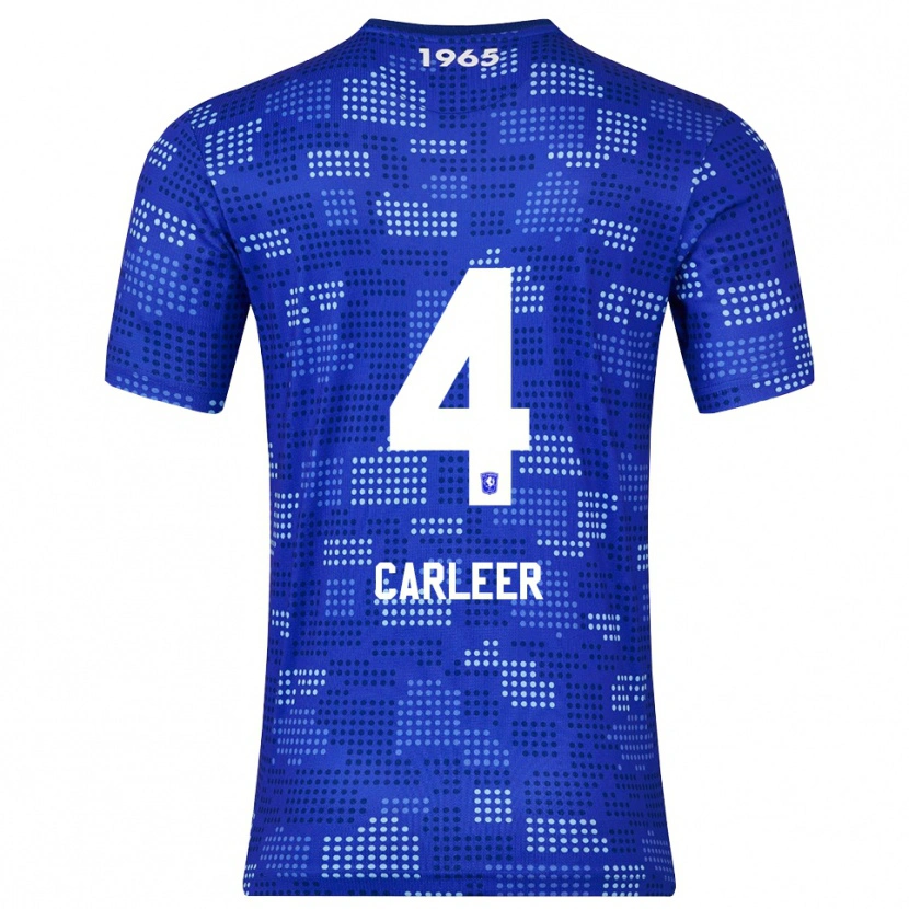 Danxen Women Lieske Carleer #4 Blue Sky Blue Away Jersey 2025/26 T-Shirt