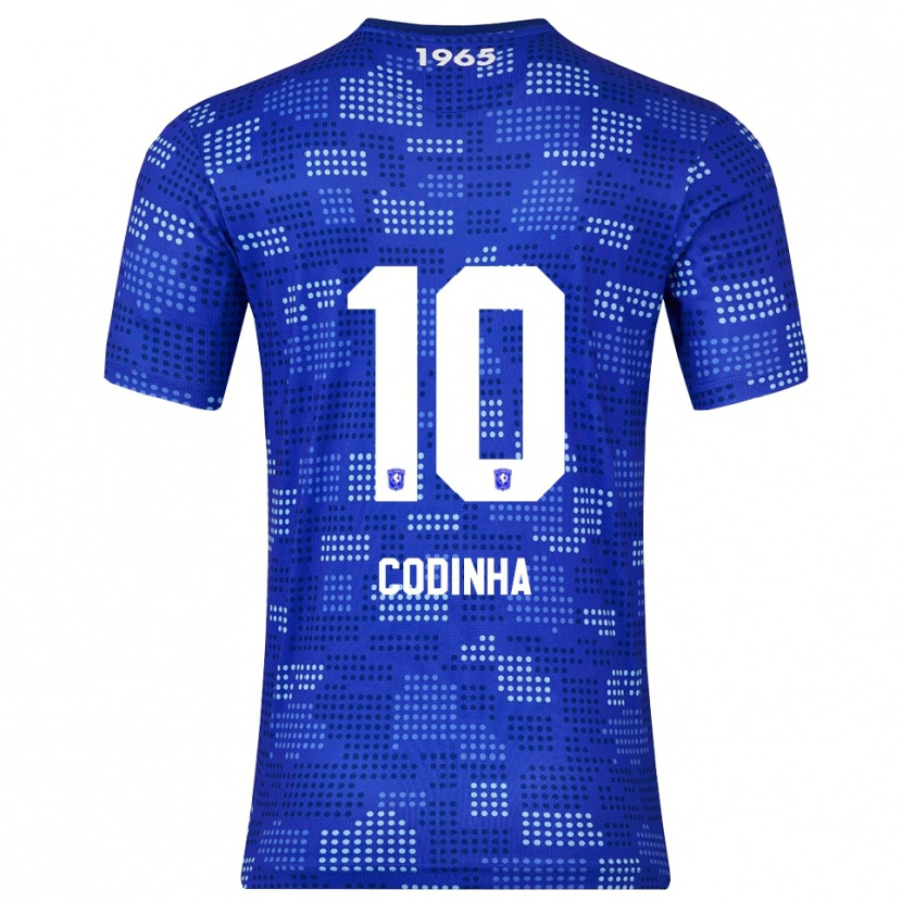 Danxen Women Tiago Codinha #10 Blue Sky Blue Away Jersey 2025/26 T-Shirt