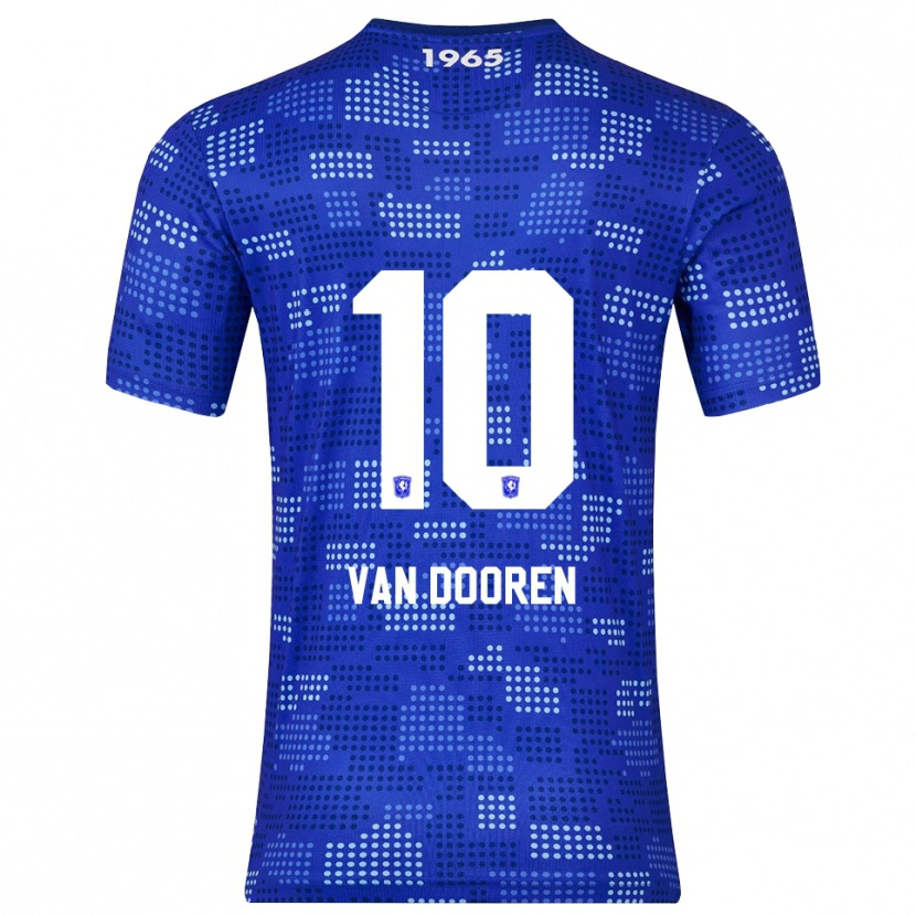 Danxen Women Kayleigh Van Dooren #10 Blue Sky Blue Away Jersey 2025/26 T-Shirt