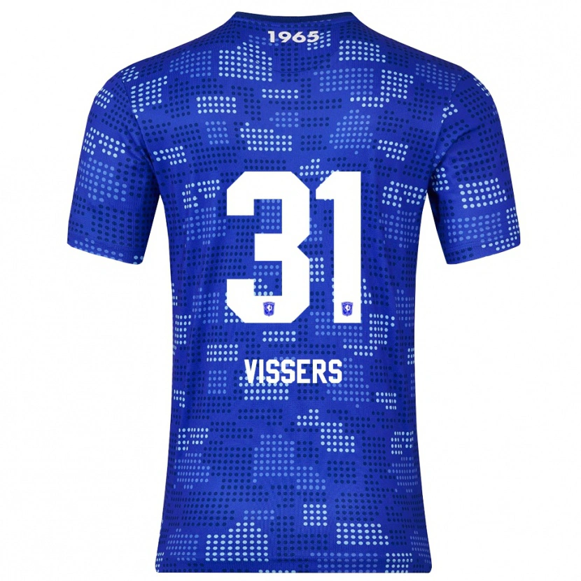 Danxen Women Kiki Vissers #31 Blue Sky Blue Away Jersey 2025/26 T-Shirt