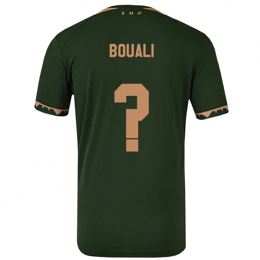 Danxen Women Zakaria Bouali #0 Green Gold Away Jersey 2025/26 T-Shirt