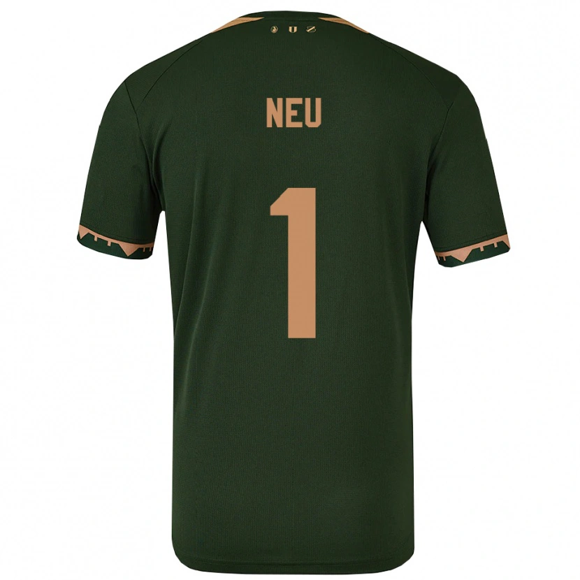 Danxen Women Luca Neu #1 Green Gold Away Jersey 2025/26 T-Shirt