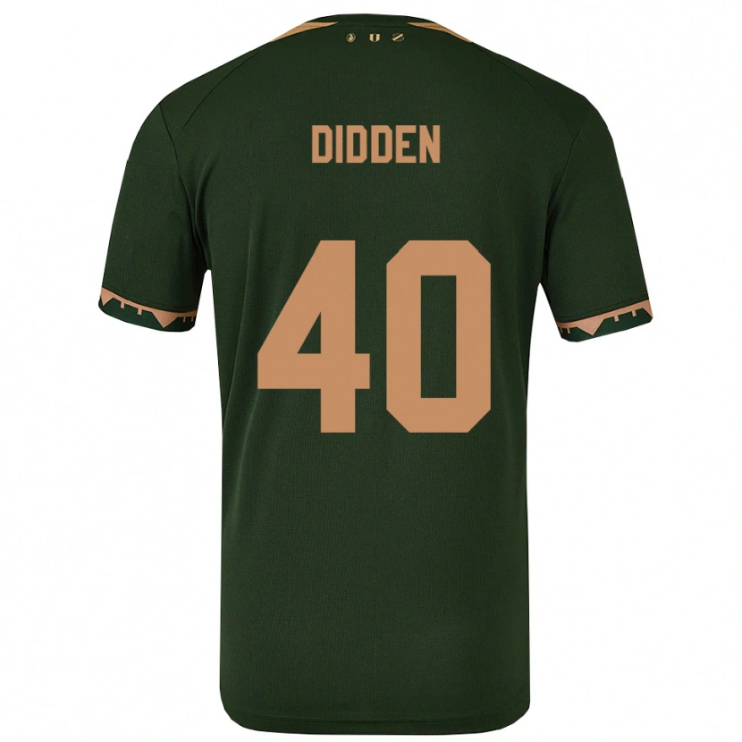 Danxen Women Matisse Didden #40 Green Gold Away Jersey 2025/26 T-Shirt