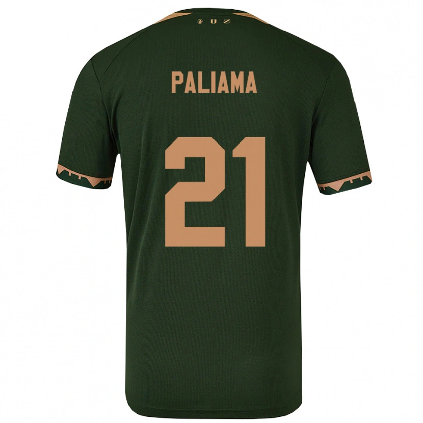 Danxen Women Joni Paliama #21 Green Gold Away Jersey 2025/26 T-Shirt