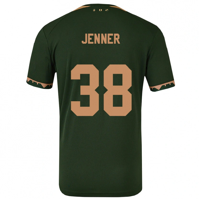 Danxen Women Ivar Jenner #38 Green Gold Away Jersey 2025/26 T-Shirt