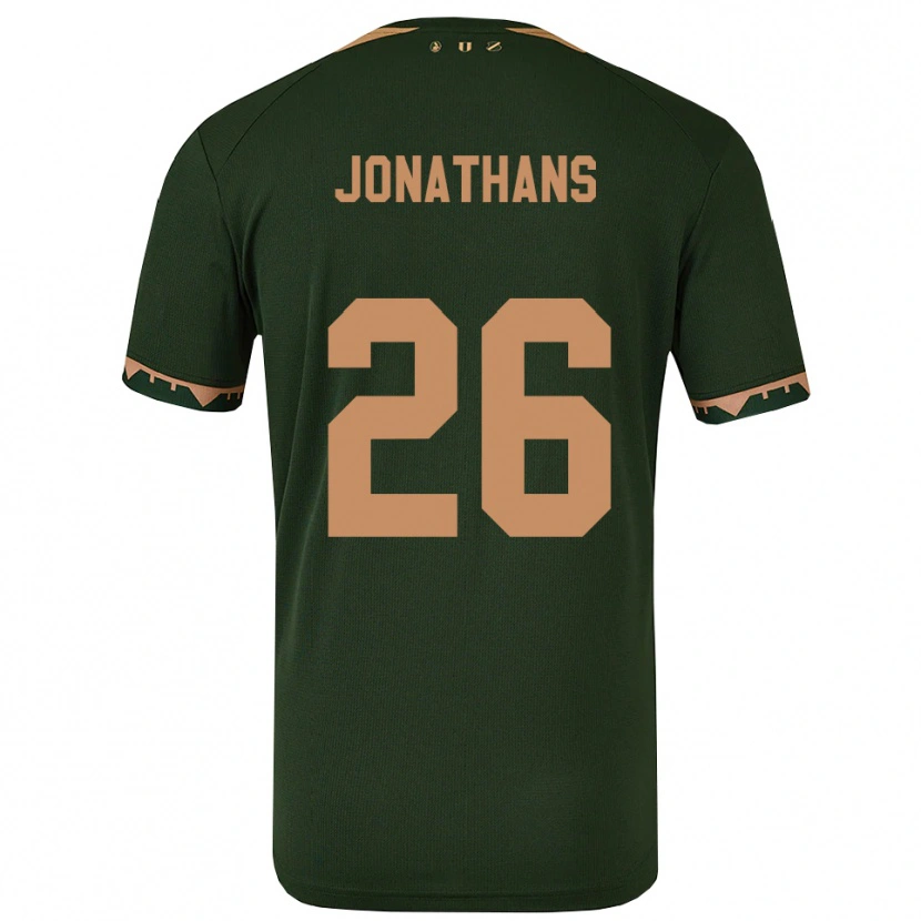 Danxen Women Miliano Jonathans #26 Green Gold Away Jersey 2025/26 T-Shirt
