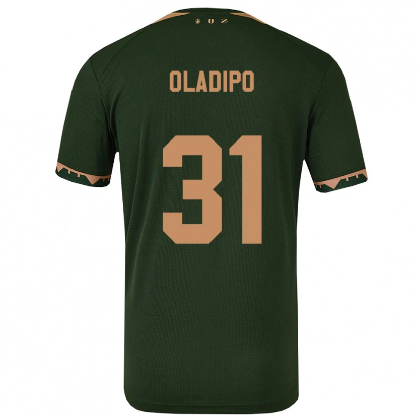 Danxen Women Laolu Oladipo #31 Green Gold Away Jersey 2025/26 T-Shirt
