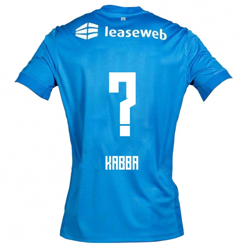 Danxen Women Arouna Kabba #0 Blue White Away Jersey 2025/26 T-Shirt