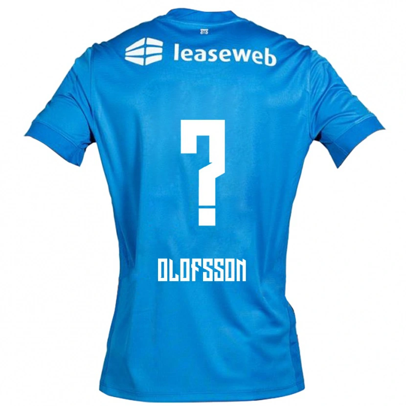 Danxen Women Wilmer Olofsson #0 Blue White Away Jersey 2025/26 T-Shirt