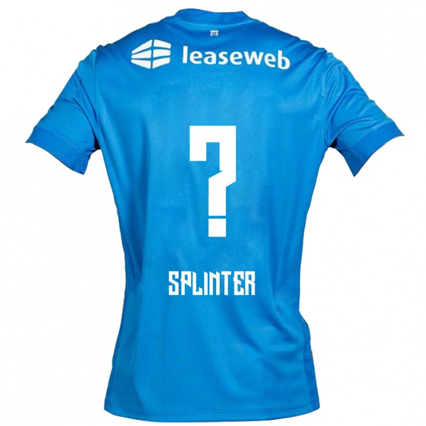 Danxen Women Ilias Splinter #0 Blue White Away Jersey 2025/26 T-Shirt