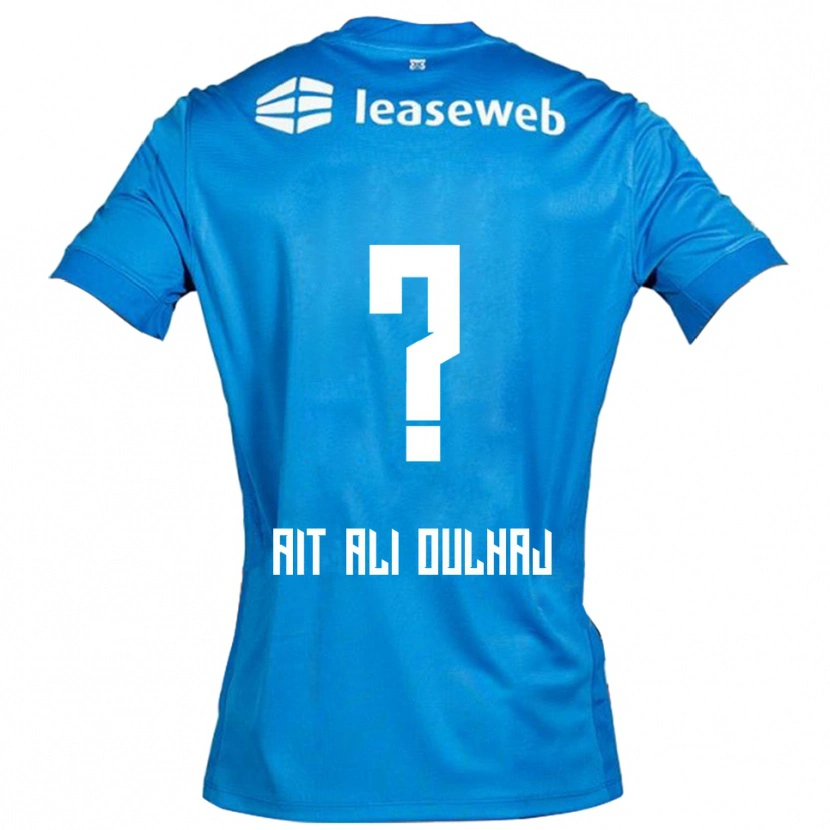 Danxen Women Adam Ait Ali Oulhaj #0 Blue White Away Jersey 2025/26 T-Shirt