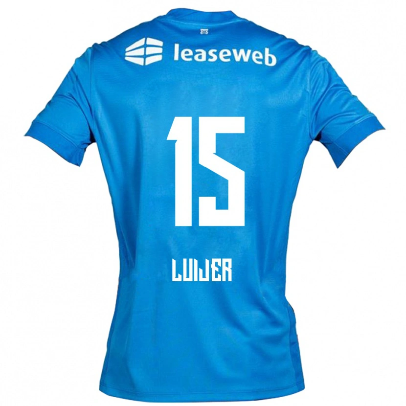 Danxen Women Rick Luijer #15 Blue White Away Jersey 2025/26 T-Shirt