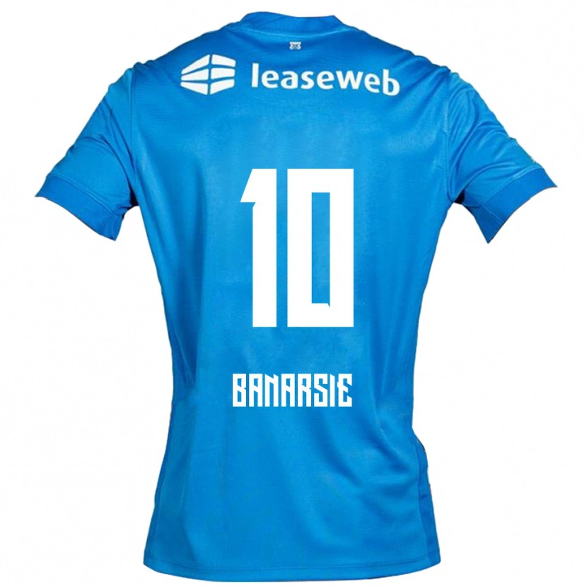 Danxen Women Amy Banarsie #10 Blue White Away Jersey 2025/26 T-Shirt