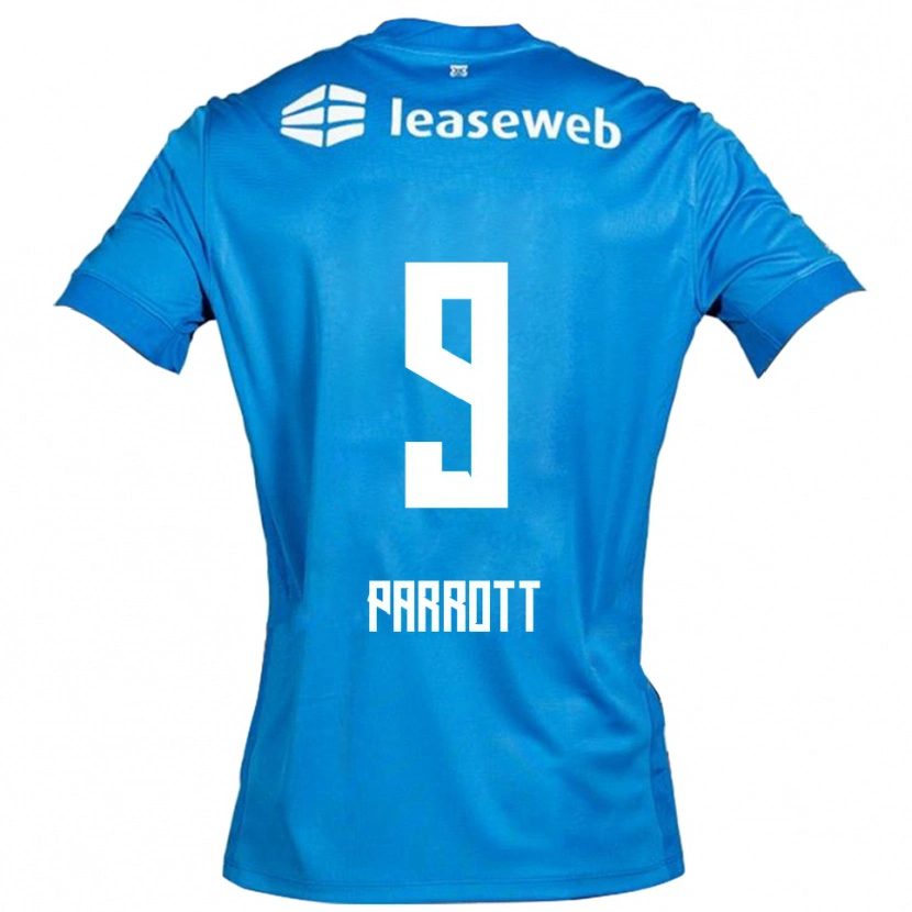 Danxen Women Troy Parrott #9 Blue White Away Jersey 2025/26 T-Shirt