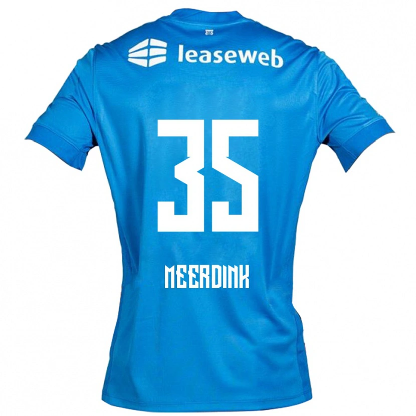 Danxen Women Mexx Meerdink #35 Blue White Away Jersey 2025/26 T-Shirt