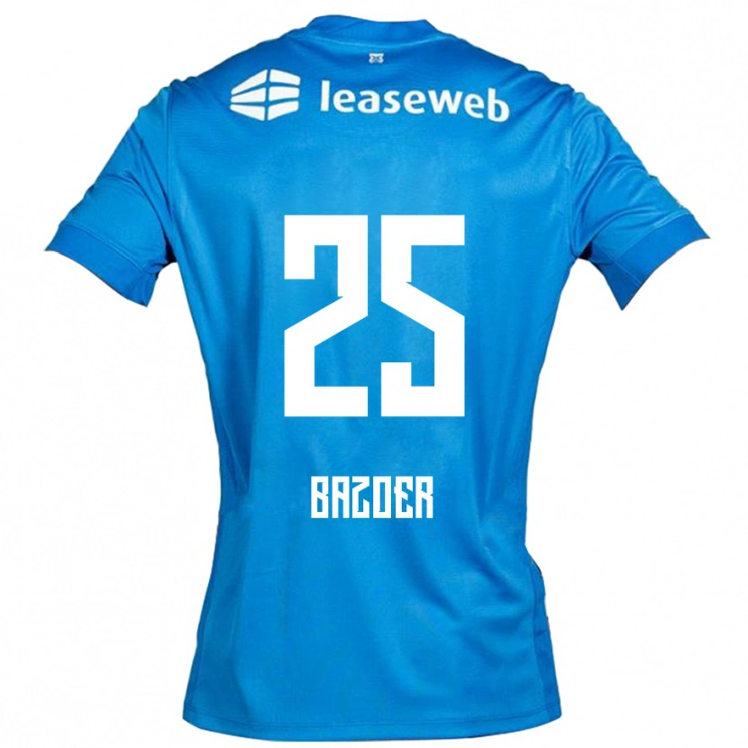Danxen Women Riechedly Bazoer #25 Blue White Away Jersey 2025/26 T-Shirt
