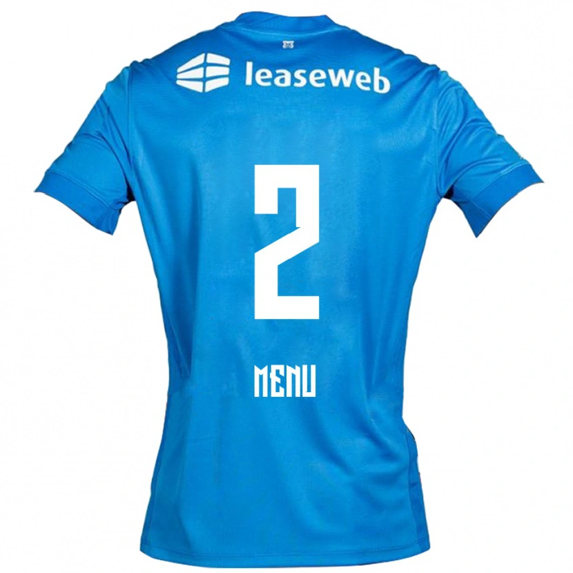 Danxen Women Mathijs Menu #2 Blue White Away Jersey 2025/26 T-Shirt