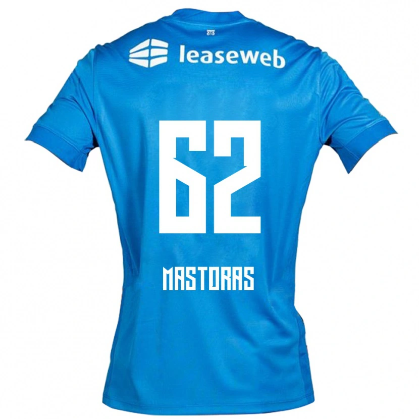 Danxen Women Enoch Mastoras #62 Blue White Away Jersey 2025/26 T-Shirt