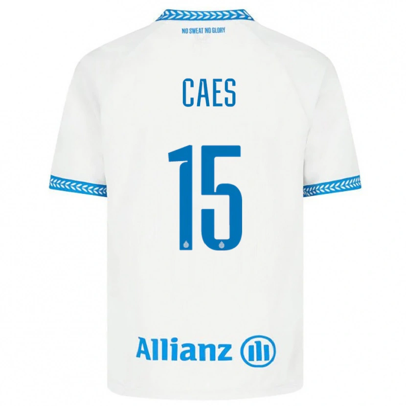 Danxen Women Jippe Caes #15 Blue White Away Jersey 2025/26 T-Shirt