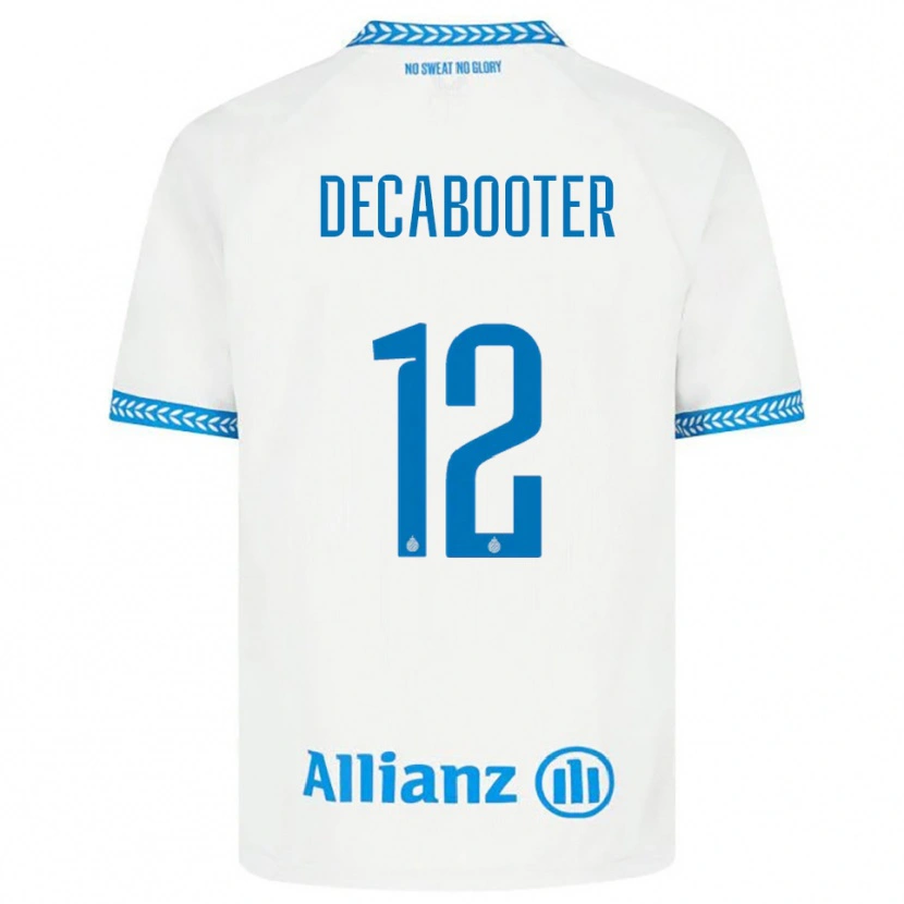 Danxen Women Marith Decabooter #12 Blue White Away Jersey 2025/26 T-Shirt